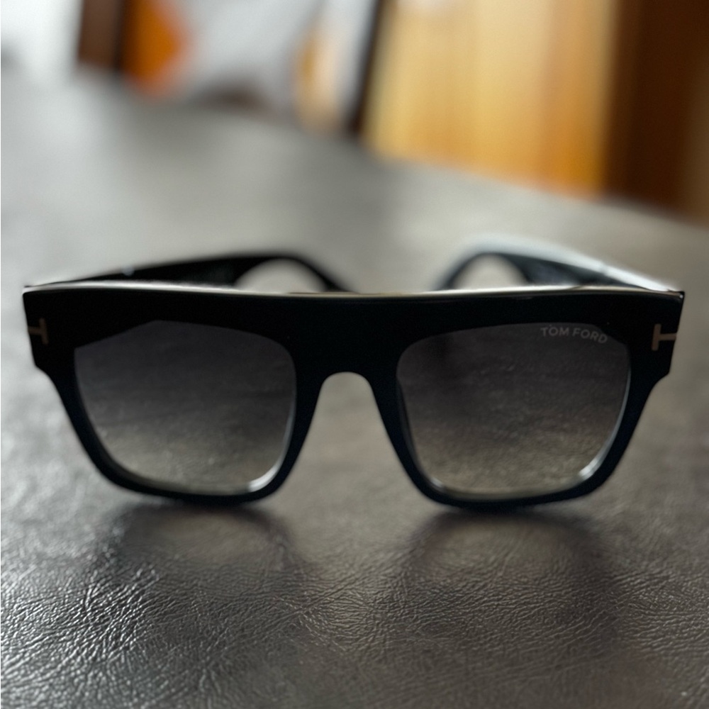Tom Ford Dark Frame Black Fausto Sunglasses